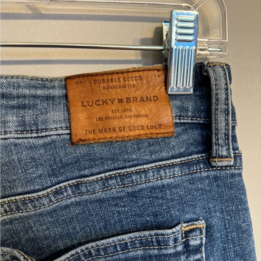 Lucky Brand Women's Ava Skinny Blue Jeans - Picture 8 of 11